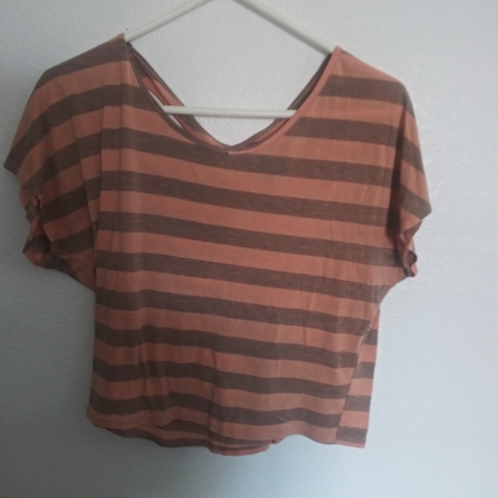 Stripped Cropped top